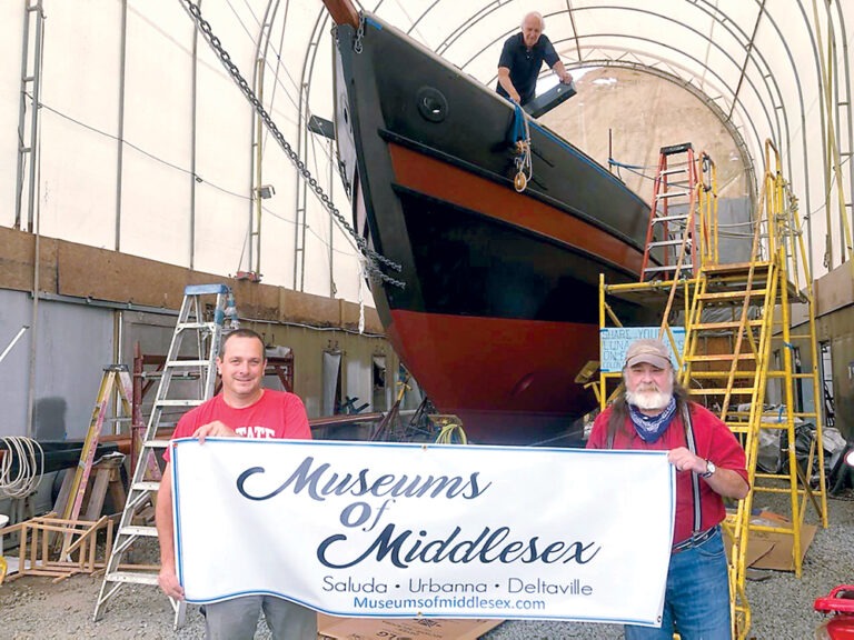 Work on Luna sloop nears completion