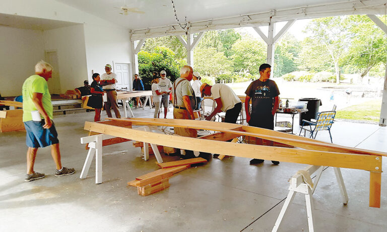 Family boatbuilding fun dominates scene at DMM