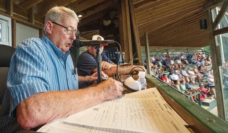 Mike Ward, announcer