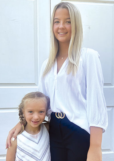 Taylor Newman and Marilyn Major