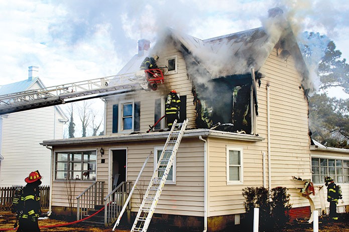 Taylor Avenue fire