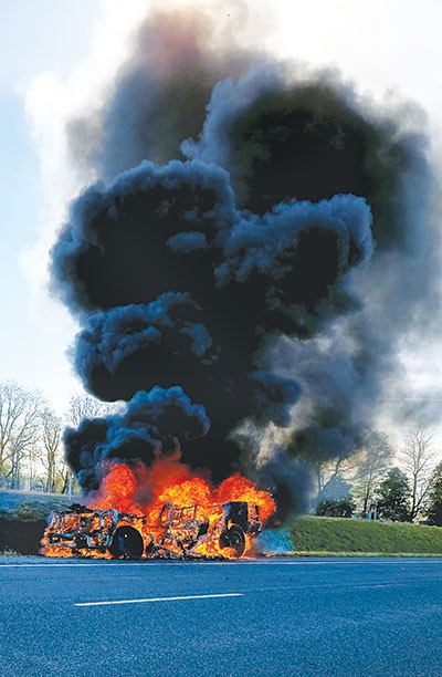 truck-fireball