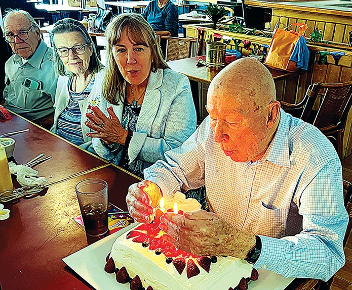 Longtime civic leader Russ Russell celebrates 100