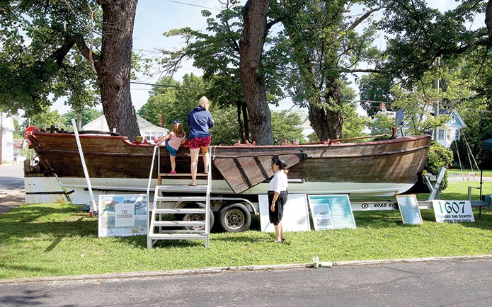 7th century replica shallop